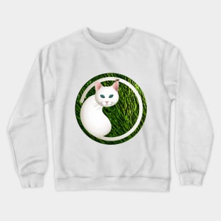 Gato elemento Tierra Crewneck Sweatshirt